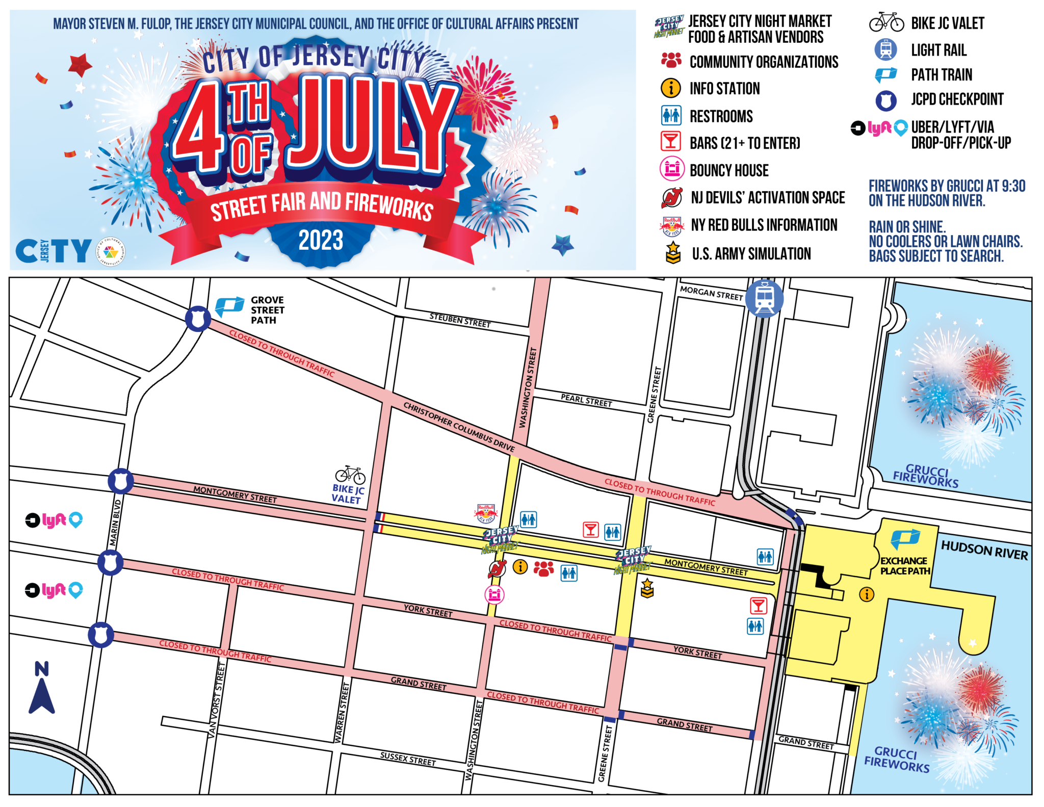 City of Jersey City 4th of July Celebration 2023! Jersey City