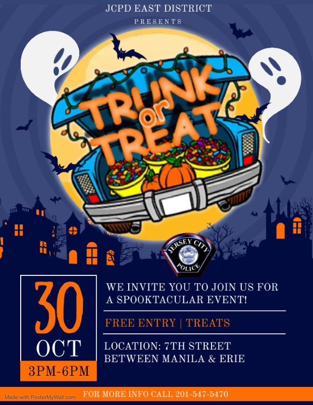 East District Trunk or Treat 2023 - Jersey City Cultural Affairs