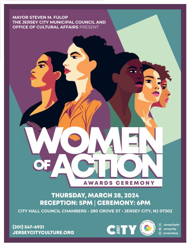 WOMAN OF ACTION AWARDS CEREMONY THURSDAY, MARCH 28TH AT 5PM CITY HALL COUNCIL CHAMBERS