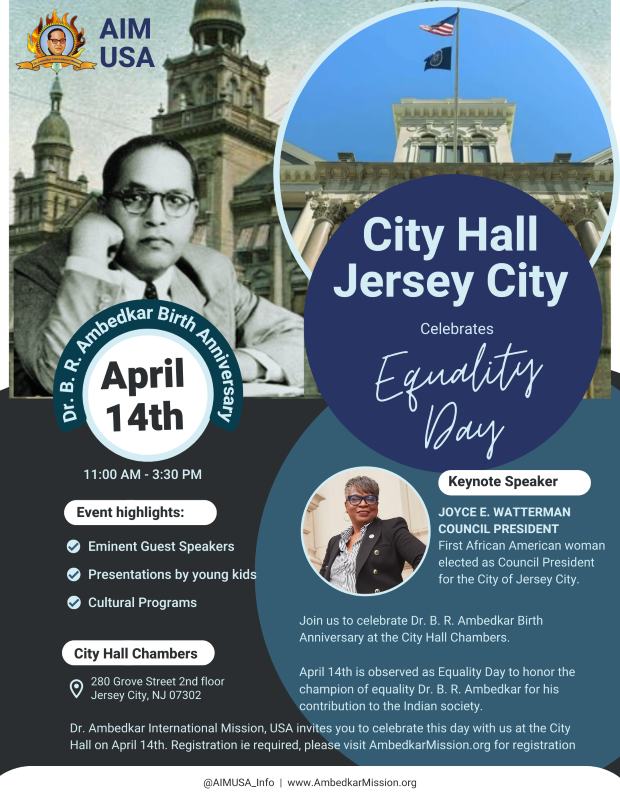 CITY HALL JERSEY CITY CELEBRATES EQUALITY DAY APRIL 14TH FROM 11AM TO 3:30 PM AT CITY HALL 280 GROVE ST