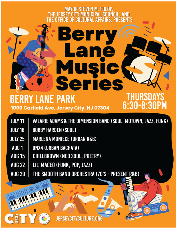 BERRY LANE MUSIC SERIES BERRY LANE PARK THURSDAY, AUGUST 29TH AT 6:30 TO 8:30PM