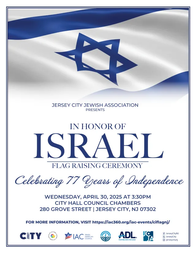 Israel Flag Raising