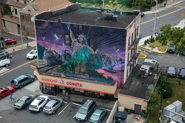 STATUE OF LIBERTY MURAL (1)