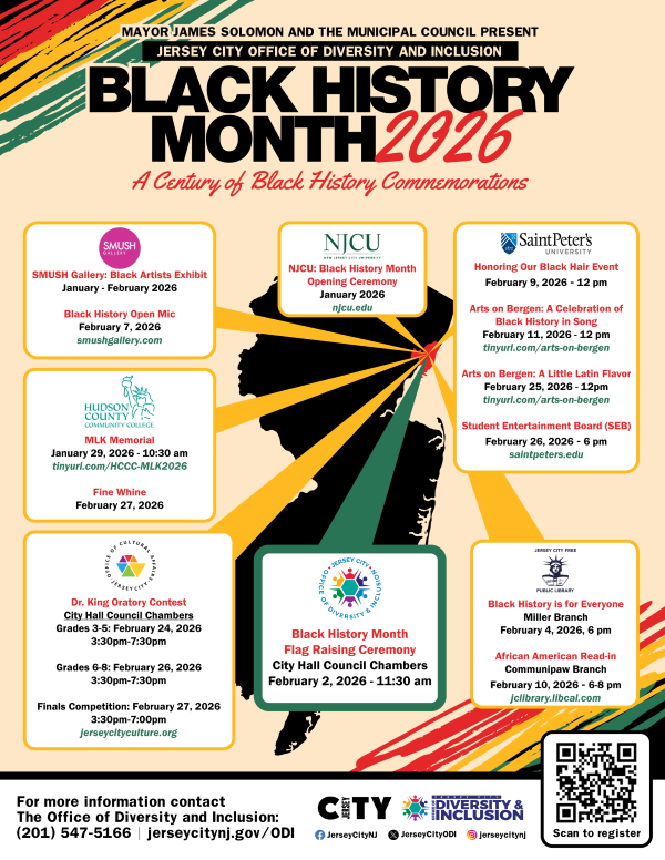 BLACK HISTORY MONTH 2026 FLAG RAISING MONDAY, FEBRUARY 2, 2026 AT CITY HALL COUNCIL CHAMBERS AT 11:30 AM